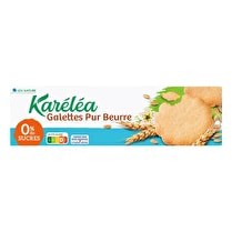 Karéléa, Galettes pur beurre sans sucres ajoutés