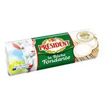 Président, Bûche fondante de chèvre