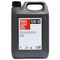 Votre rayon propose, Huile moteur essence/diesel 15w40 5l