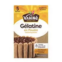 Vahiné, Gélatine en poudre