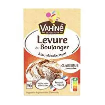 Vahiné, Vahiné levure du boulanger traditionnelle x6