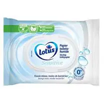 Lotus, Papier toilette humide sensitive