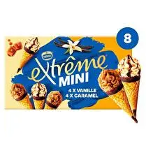 Nestlé, Mini cônes vanille caramel x8