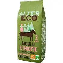 Alter eco, Café  Ethiopie 100% arabica moulu BIO