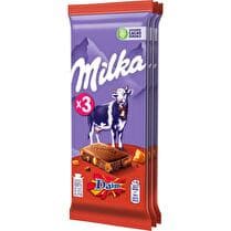 MILKA Chocolat au lait daim