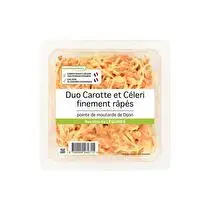 Mix Buffet, Duo de carottes et céleri finement rapés