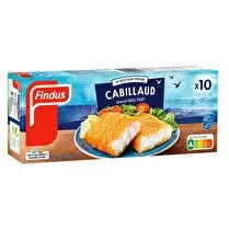 Findus, Panés de cabillaud x10