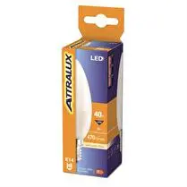 Attralux, Ampoule led flamme dépolie E14-40X