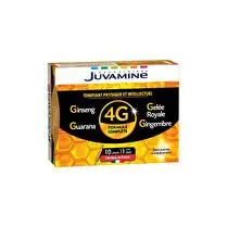 Juvamine, Ginseng gelée royale guarana gingembre x10