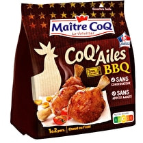 Maître coq, Coq'ailes de poulet rôtis barbecue