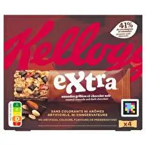 Kellogg's, Extra Barre aux cacahuètes extra choco amande x 4
