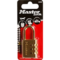 Master lock, Cadenas laiton 30mm combi