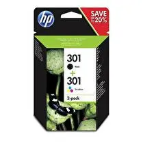 HP, Pack cartouche d encre n° 301 noir/couleur