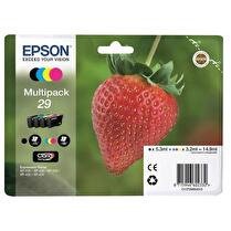 EPSON Pack cartouche d'encre T2986 pack fraise bk/c/m/y