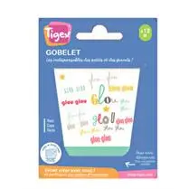 Tigex, Gobelet micro-ondes design base anti dérapante