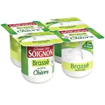 Soignon, Yaourt lait de chèvre nature