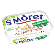 St Môret, Spécialité fromagère nature réduit en sel -25%