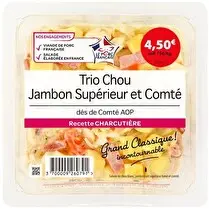 Mix Buffet, Trio de chou jambon supérieur et comté