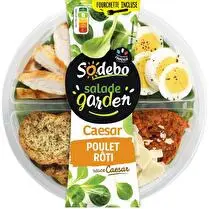 Sodebo, Salade poulet Caesar