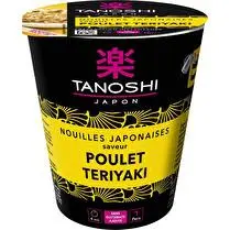 Tanoshi, Cup nouilles poulet teriyaki