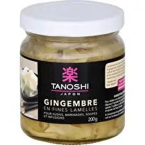 Tanoshi, Gingembre en lamelles