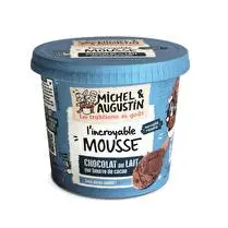 Michel et Augustin, Mousse au  chocolat au lait