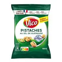Vico, Pistaches grillées à sec au sel de Guérande