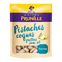 Maître Prunille, Pistache coque grillée sans sel