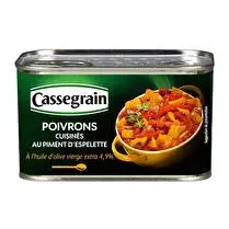 Cassegrain, Poivrons cuisinés au piments d'espelette