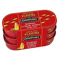 Connétable, Les petites sardines à l'huile d'olive