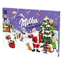 Milka, Calendrier de l'avent Assortiment de chocolat au lait fourré au lait