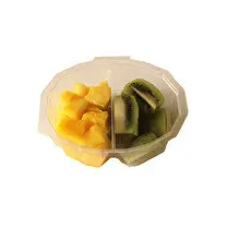 Fraîche découpe, Ananas et kiwi barquette 350g