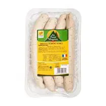 Au fumé vosgien, Saucisse blanche aux herbes x4
