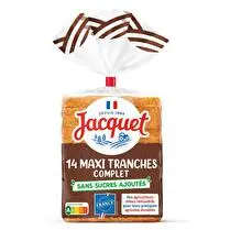 Jacquet, Maxi tranches complet sans sucres ajoutés