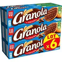 Lu, Biscuits sablés nappés de chocolat au lait