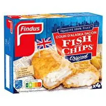 Findus, Filet de colin façon fish and chips x 4