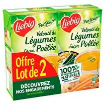 Liebig, Pursoup' Velouté de légumes façon poêlée