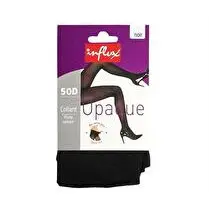 Influx, Collant Opaque Microfibre Influx X1 Noir taille 1/2