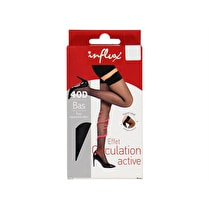 Influx, Bas top effet massant, Noir, T1/2