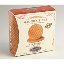 La Dunkerquoise, Etui gaufres fines caramel