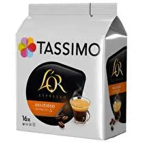 Tassimo, Dosettes espresso delizioso x16