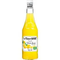 La maison Guiot, Sirop de citron jaune de Sicile
