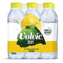 Volvic, Eau minérale saveur citron