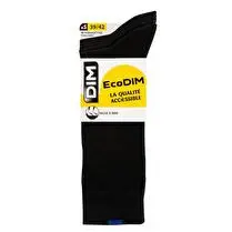 Dim, Mi Chaussettes unies x 5 ECODIM, Noir, 43/46