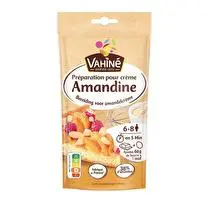 Vahiné, Préparation pour crème amandine