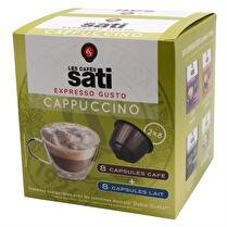 SATI Capsules espresso cappuccino  x16