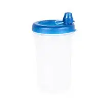Eda, Boite à sauce 0.6L naturel couvercle bleu turquoise