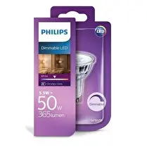 Philips, Ampoule led GU10-5.5W compatible variateur PHI