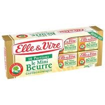 ELLE & VIRE Mini beurre demi sel 16 portions
