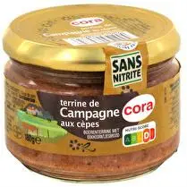 Cora, Terrine de campagne aux cèpes
